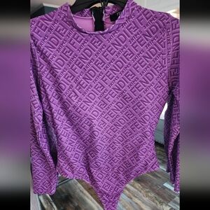 purple inspire d bodysuit